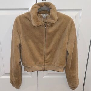 Camel Teddy Jacket✨